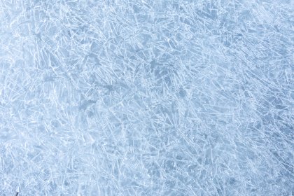 Photo of a blue and white background with snow flakes, Greenland, October 2017, Reinder Nijhoff